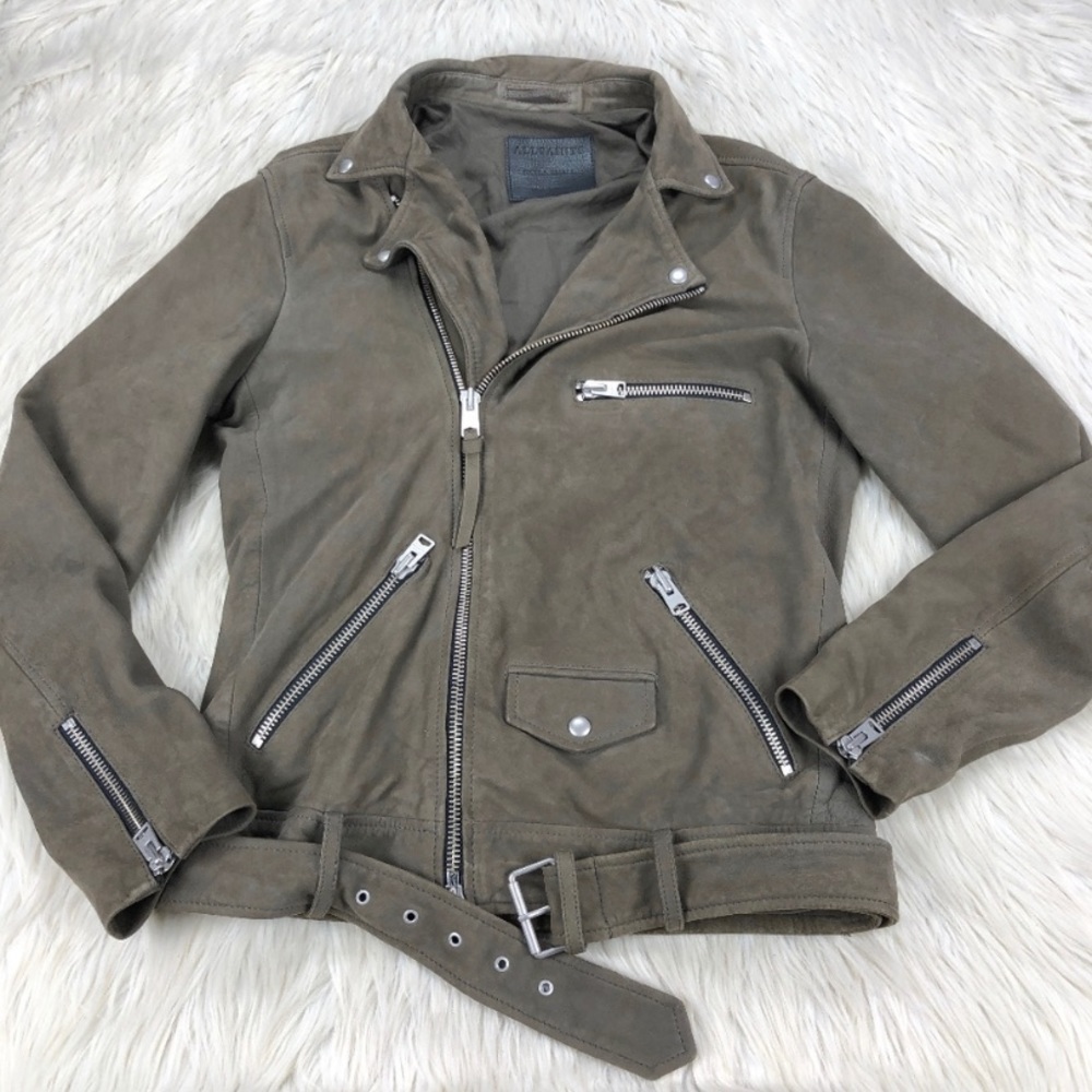 All Saints Leather Jacket